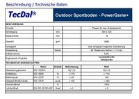 TecDal PowerGame technische Daten